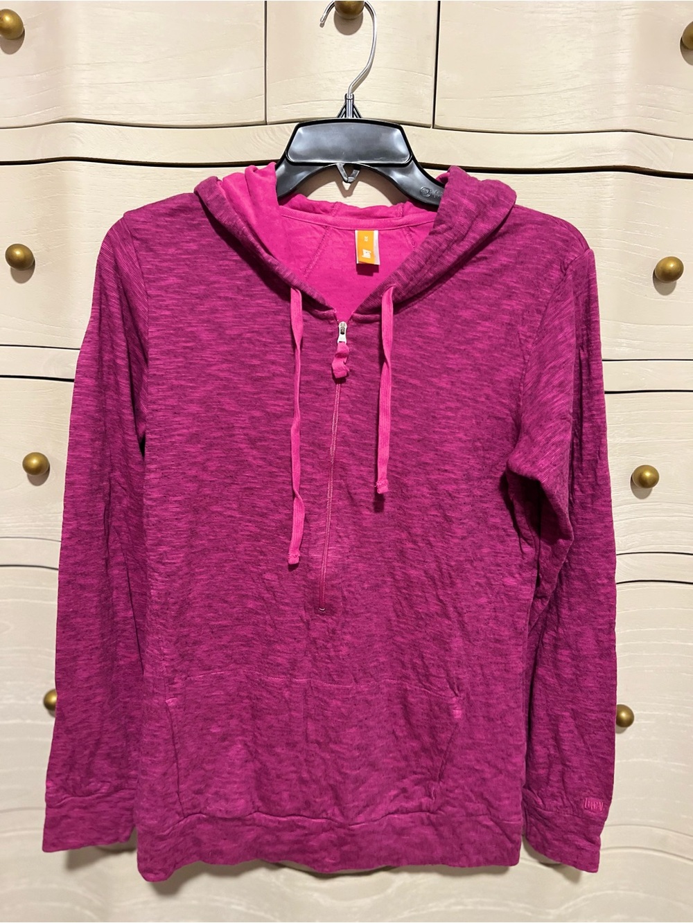 Lucy Spacedye Half Zip Hoodie Size Medium